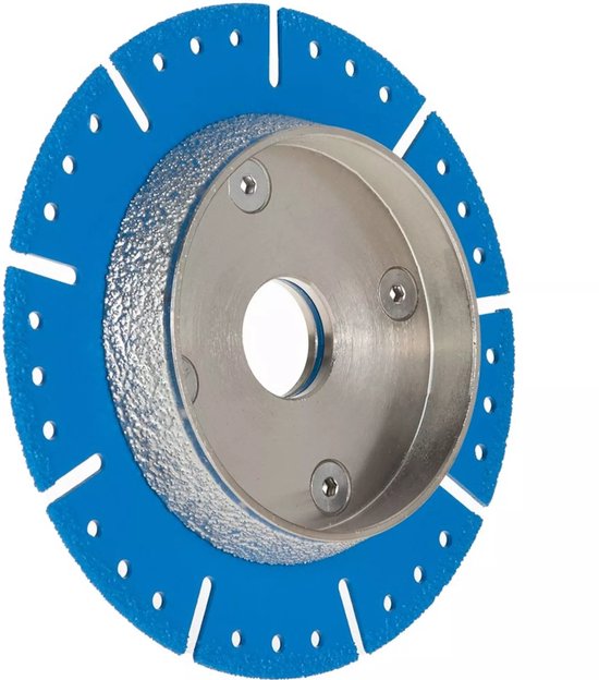 Disque diamanté GEKO pour tubes PVC - Coupe et chanfreinage - 125 mm - Rapide et précis