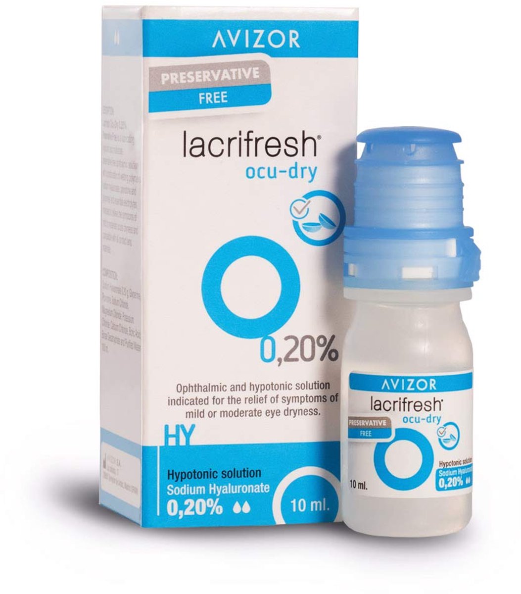 Avizor Lacrifresh Ocu-Dry 0.20% Eye Drops 10ml