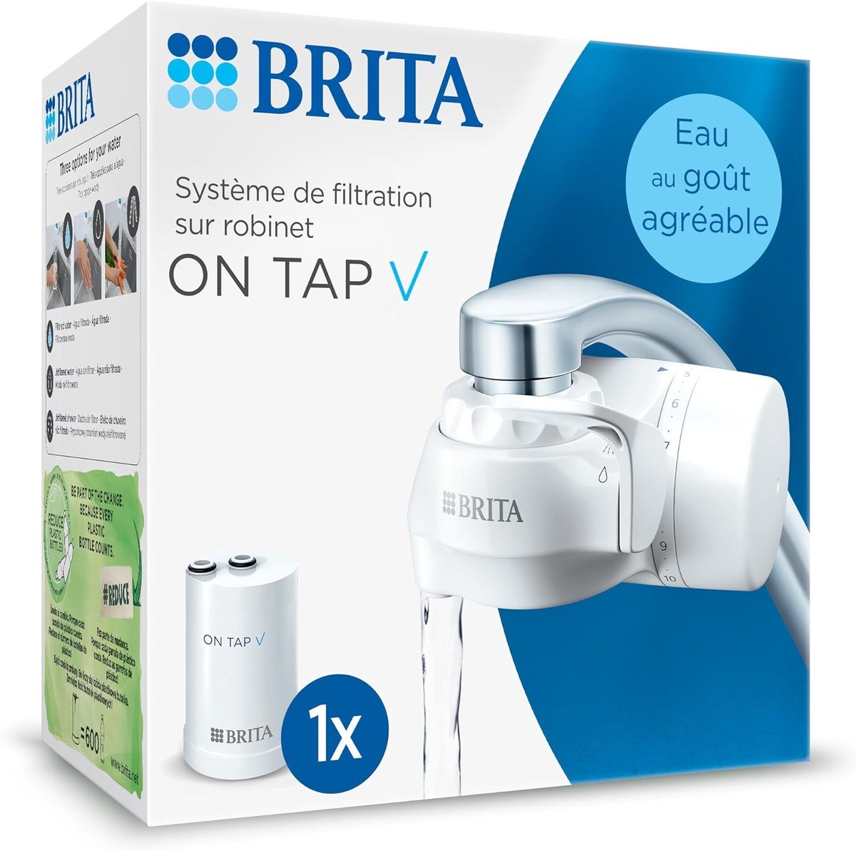 Kraanwaterfilter met 4-fasen Filtratie - Vermindert Onzuiverheden en Verbetert Smaak - Eenvoudige Installatie
