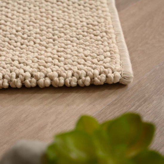 Tapis à poils ras - Loom crème 280x370 cm