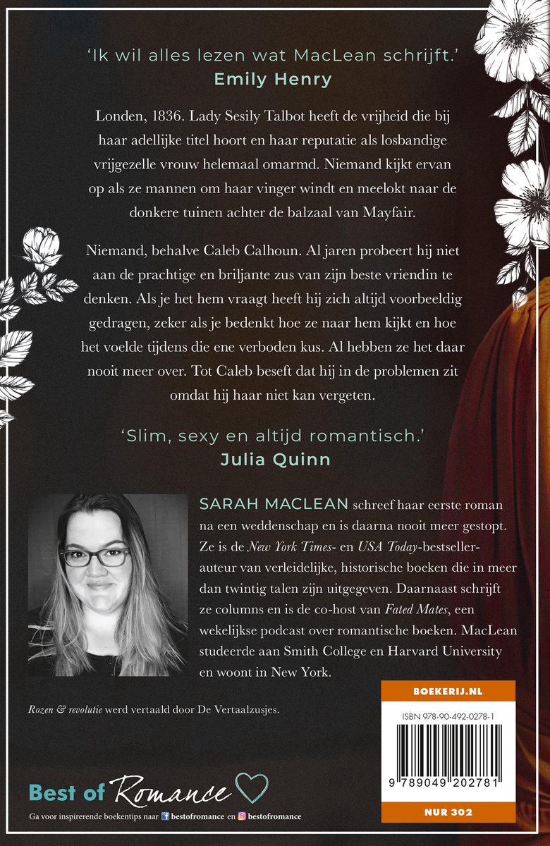 De vrouwen van Mayfair 1 - Rozen & revolutie - back cover