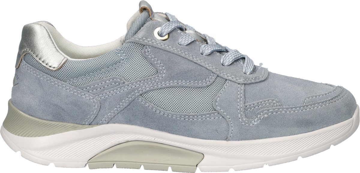 Gabor Rollingsoft dames sneaker - Licht blauw