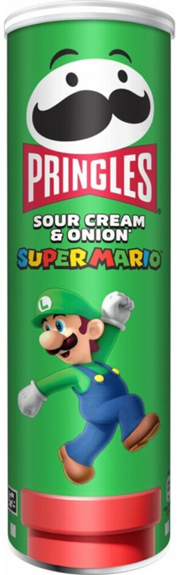 Pringles Chips Sour Cream & Onion - 9 x 165 gr - Voordeelverpakking