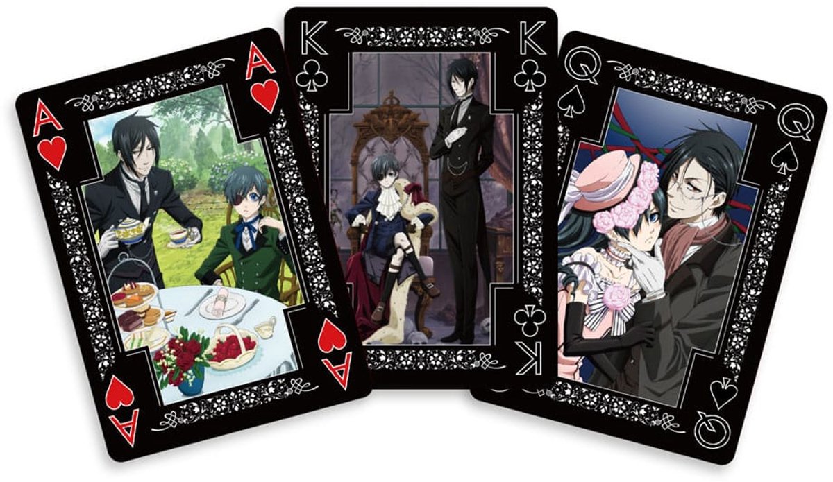 Sakami Merchandise Black Butler Playing Cards / Speelkaarten Playing Cards / Speelkaarten