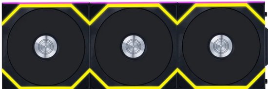 Lian Li UNI FAN SL Wireless Reverse Blade Black