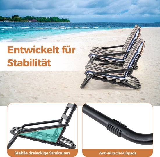 Strandstoelen ZB34892(set van 2) kopen