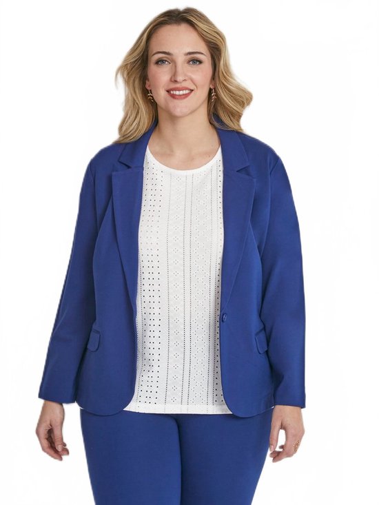 Gebreid vest met knoopsluiting