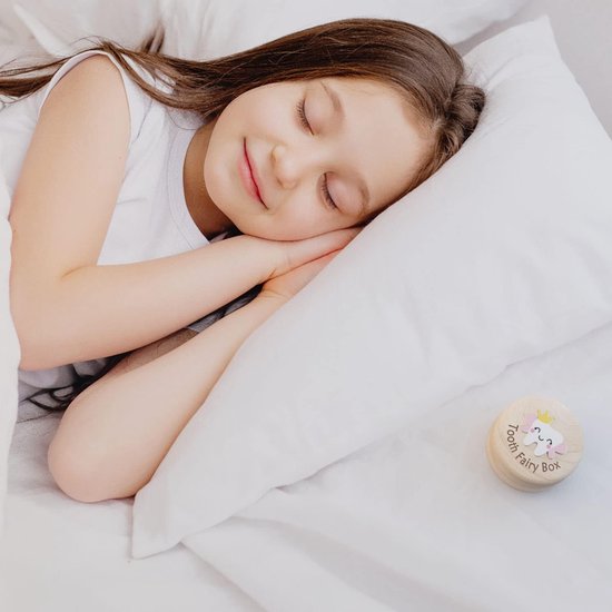 Tandendoosje-tandendoosje jongens-Kraamcadeau-Baby cadeau-tandendoosje meisjes-Inclusief 1 kleine tang-tandendoosie hout-Sectie B van Sytaun — afbeelding 4