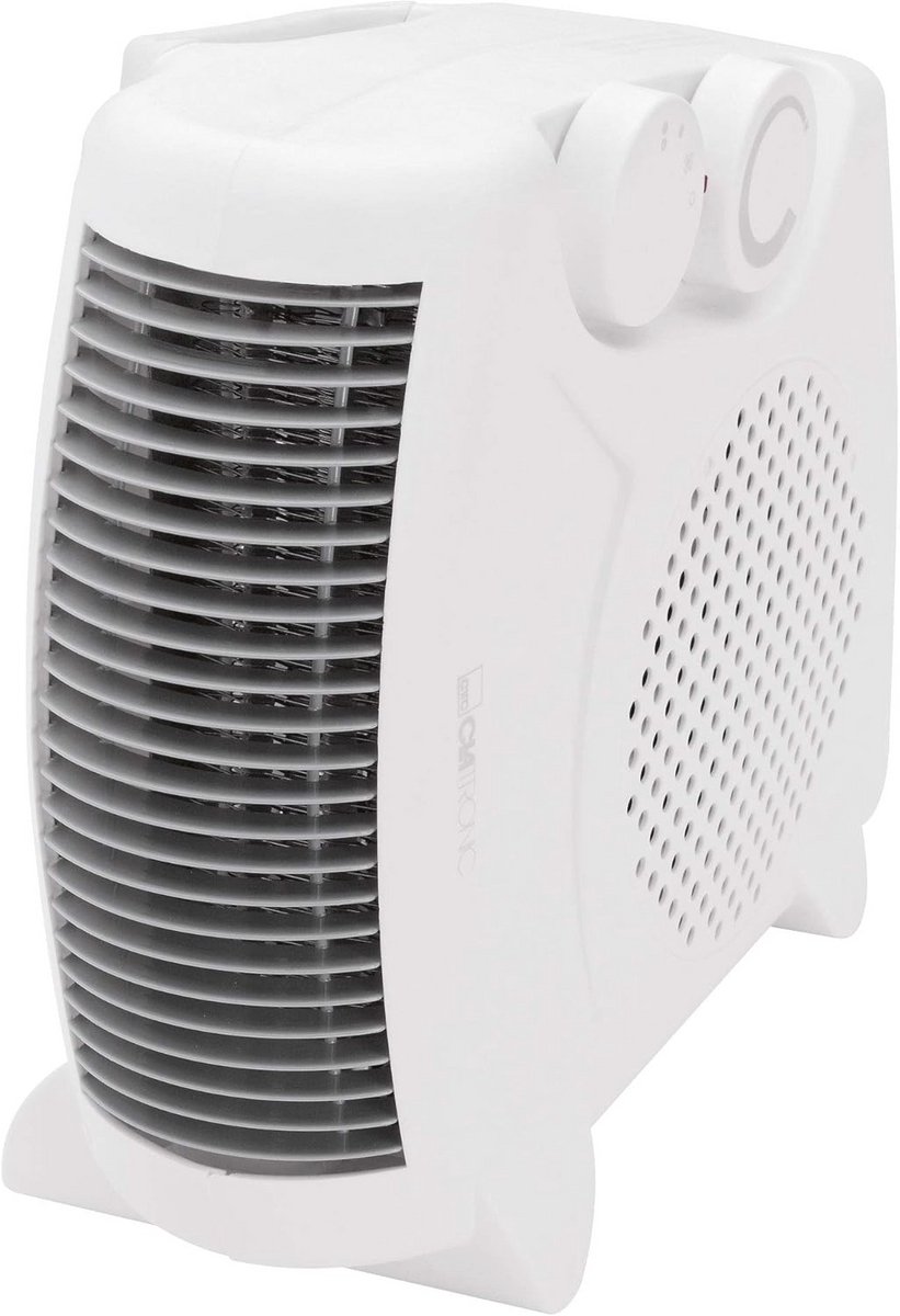 Mobiele en compacte luchtverhitter met ventilatorfunctie | 2000W & 1000W verwarming | Oververhittingsbeveiliging
