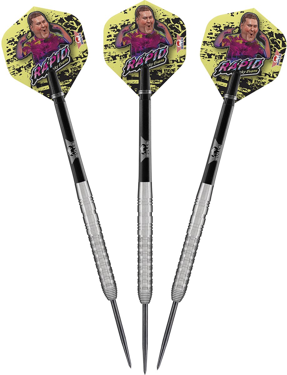 Bull's Ricky Evans - 80% Tungsten Dartpijlen - 21 gram