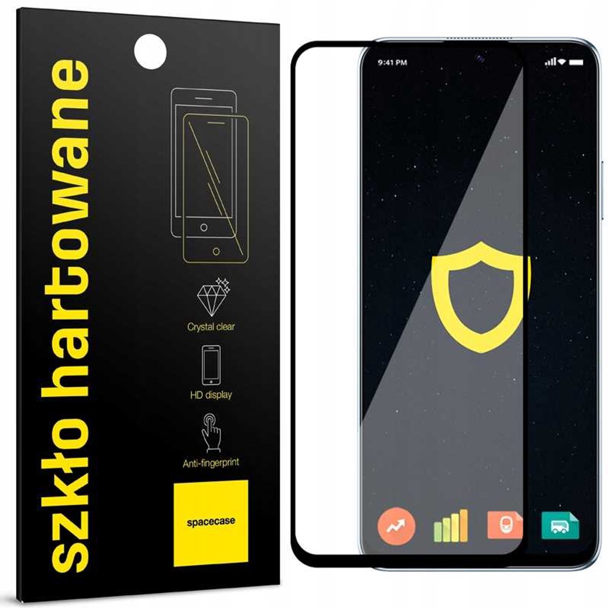 Spacecase 5D Gehard Glas Voor Huawei Nova Y90 Beschermfolie