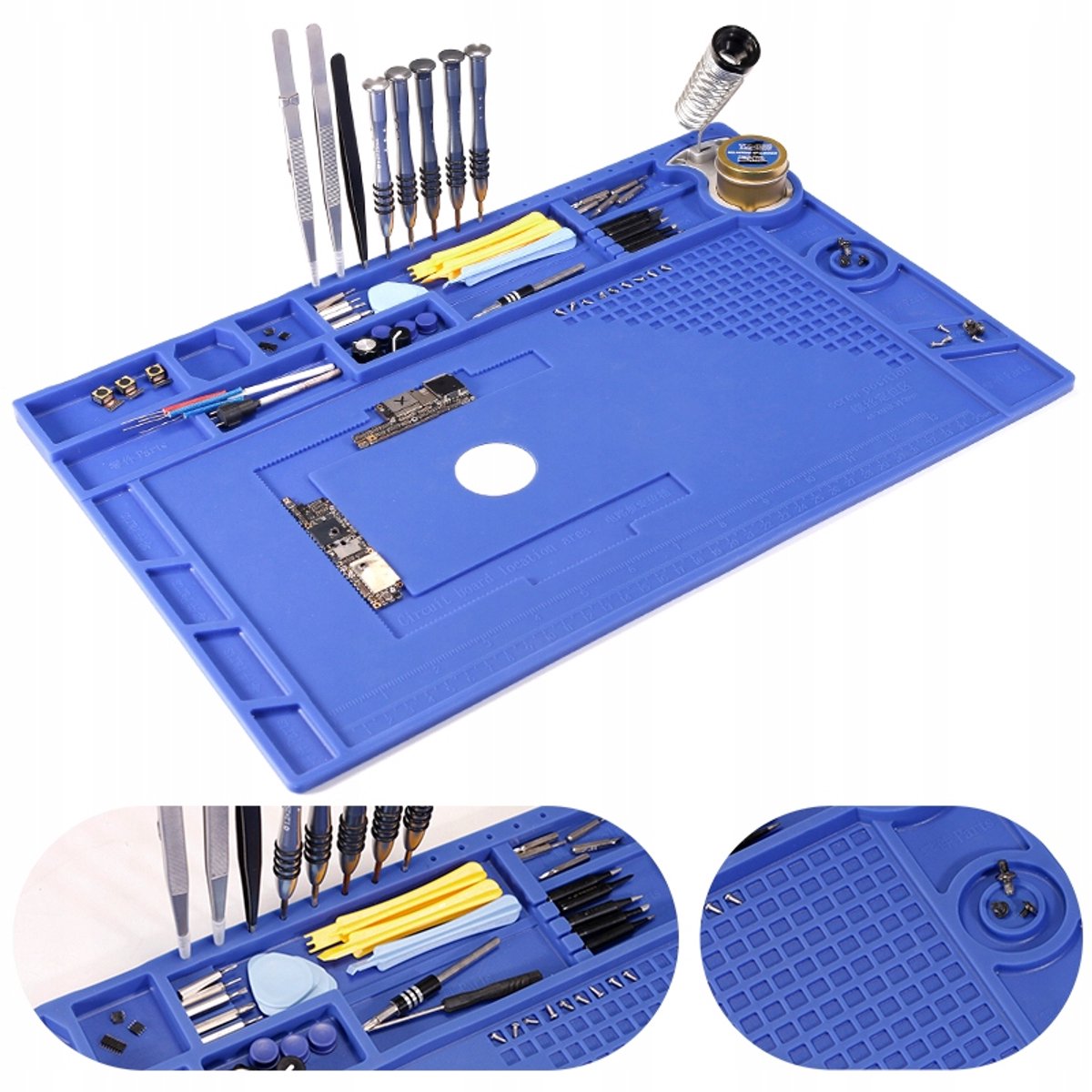 Yihua - Grote Antistatische Siliconen Mat - 440x310mm - Hittebestendig