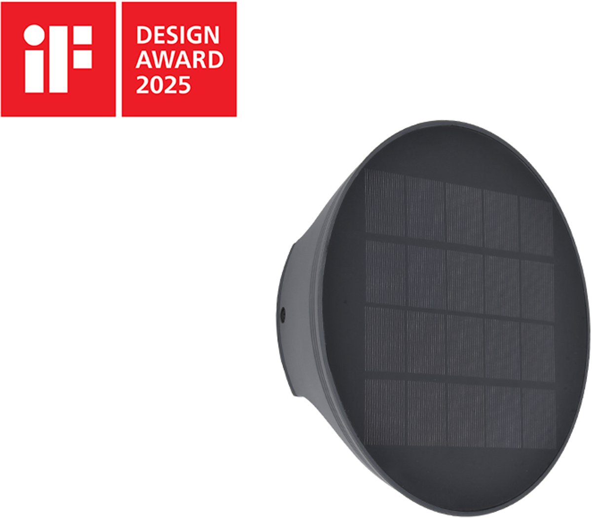 Lutec Belka - LED hybrid wandlamp voor buiten