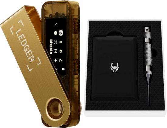 Ledger Nano S Plus gold + Cryptotag Loki bundel