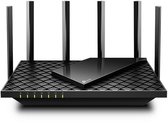 TP-Link Archer AX72 - Draadloze Router - WiFi Versterker - Dual-band - Zwart