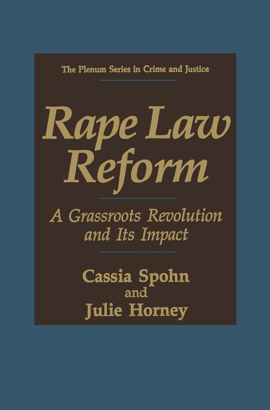 Rape Law Reform - cover