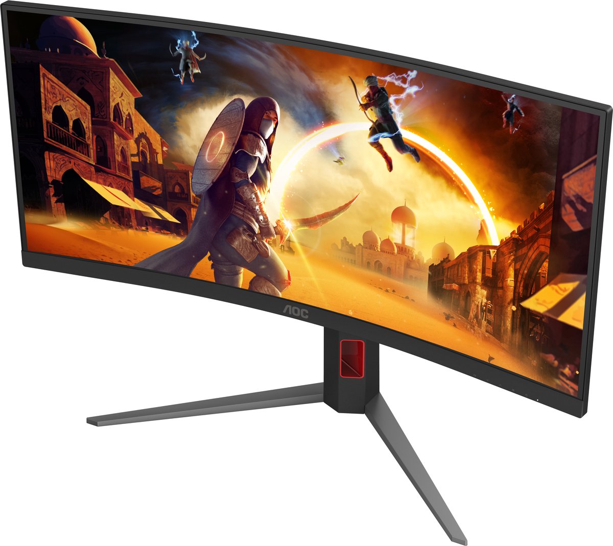 AOC CU34G4 Curved Ultrawide Gaming Monitor thumbnail 4