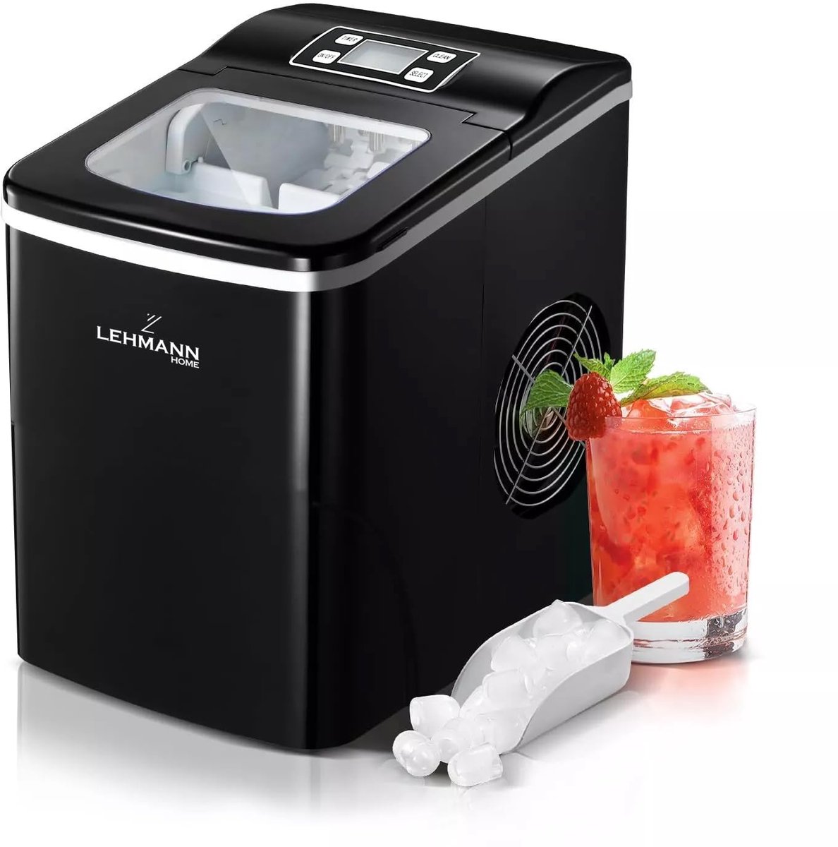 Compacte IJsblokjesmachine met Snelle Bereiding en Automatische Reiniging