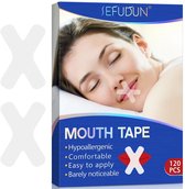 Mondtape - Anti Snurk - Mondpleisters - Slapen - Snurktape - Mouth Tape - Mond Tape - Myotape - Neusstrips - 120 stuks