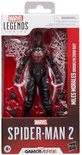 Miles Morales Brooklyn 2099-pak actiefiguur in verpakking, met accessoires.