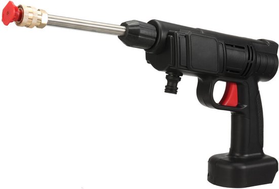 Accu Hogedrukreiniger - 12000rpm/min - 25Bar - Met 5m slang - 2 sproeiers - 2 5000mAh batterijen van Merkloos	 — afbeelding 3