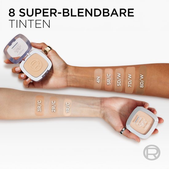 L’Oréal Paris True Match Poeder - 4N- Matterend gezichtspoeder met een Natuurlijke Dekking - 9 gr. - Vegan