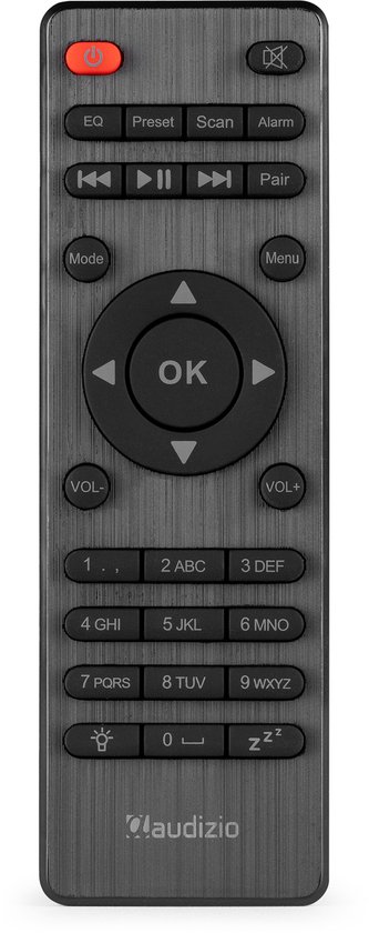 Internetradio - Audizio Foza digitale radio met Bluetooth - DAB radio en FM radio in één - Houtlook