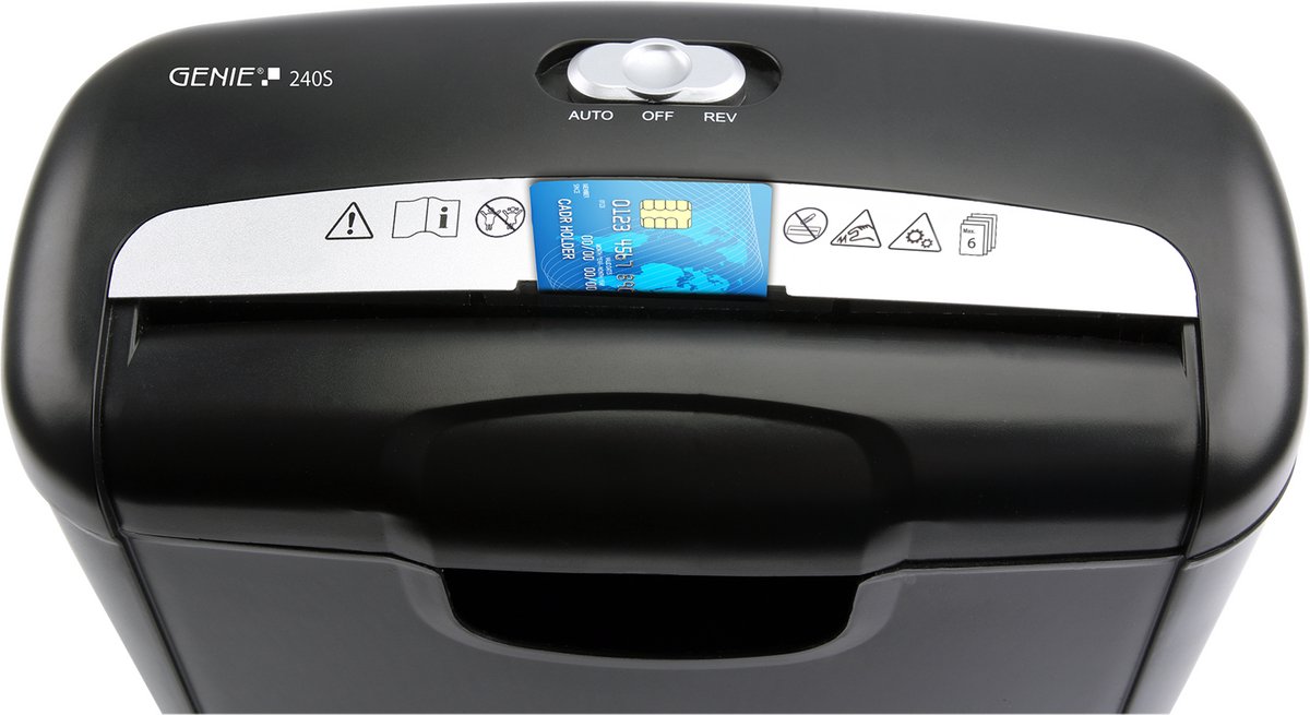Genie 240 S - Compact Papierversnipperaar thumbnail 2