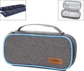Rainbecom - Insuline Koeltas - Diabetes Koelcase - 21x10x4.5cm - Diabetische Reistas - Insuline Etui - Insulinepennen - Medische Koeltas voor Insulinespuit - Travel Case met 2 Ice Packs voor Insuline Pen – Draagbare Medische Koeltas – Grijs - Langdur