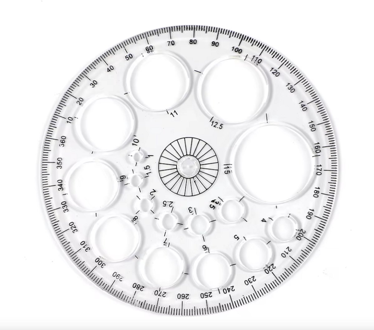 Hiden - Cirkel Tekensjabloon - Cirkelmaker - Hobby & Tekenen