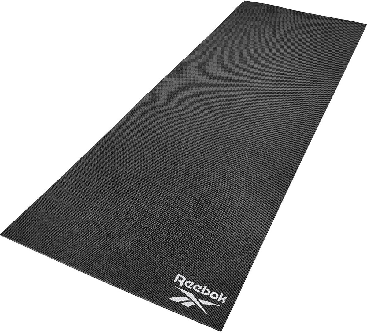 Reebok yogo mat / trainingsmat 4mm zwart 173cm