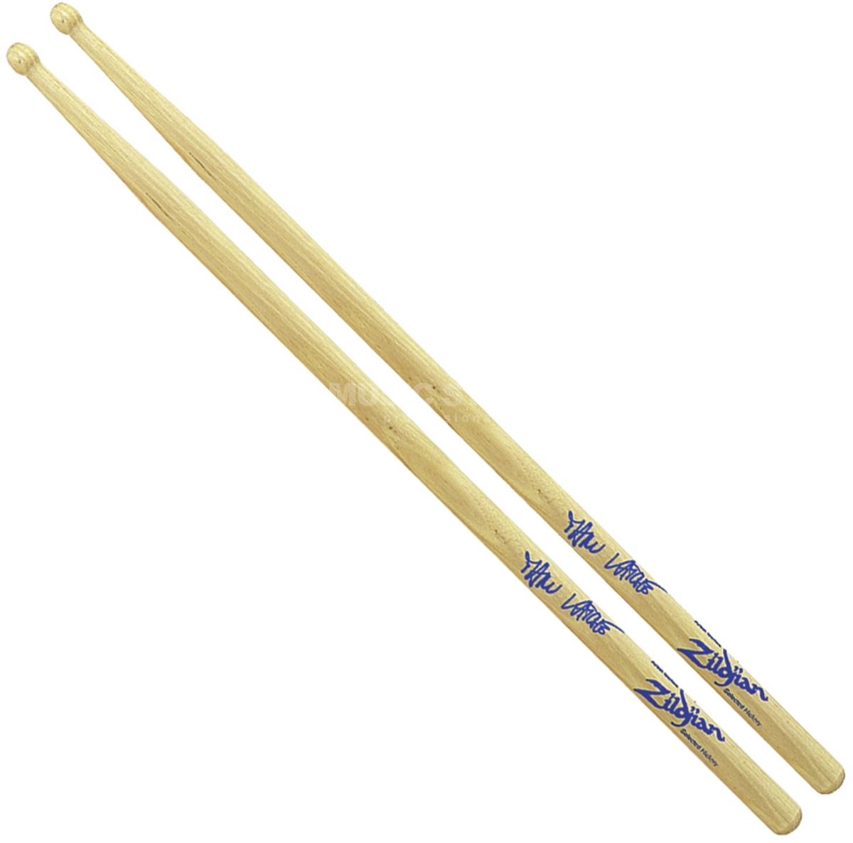 Zildjian Manu Katche Hickory Sticks Natural Finish, Wood Tip
