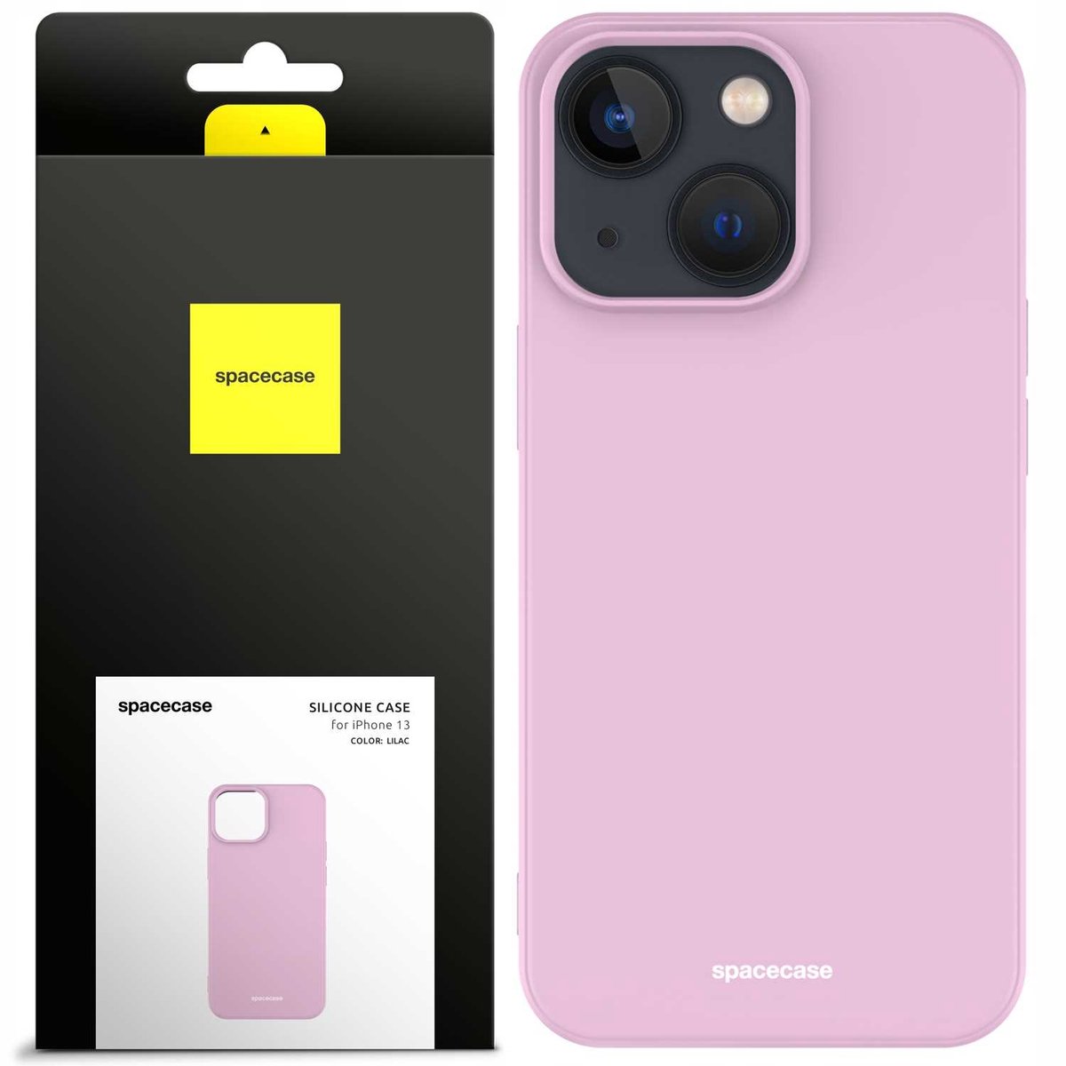Spacecase Case Siliconen Hoes Voor Iphone 13 Lilac