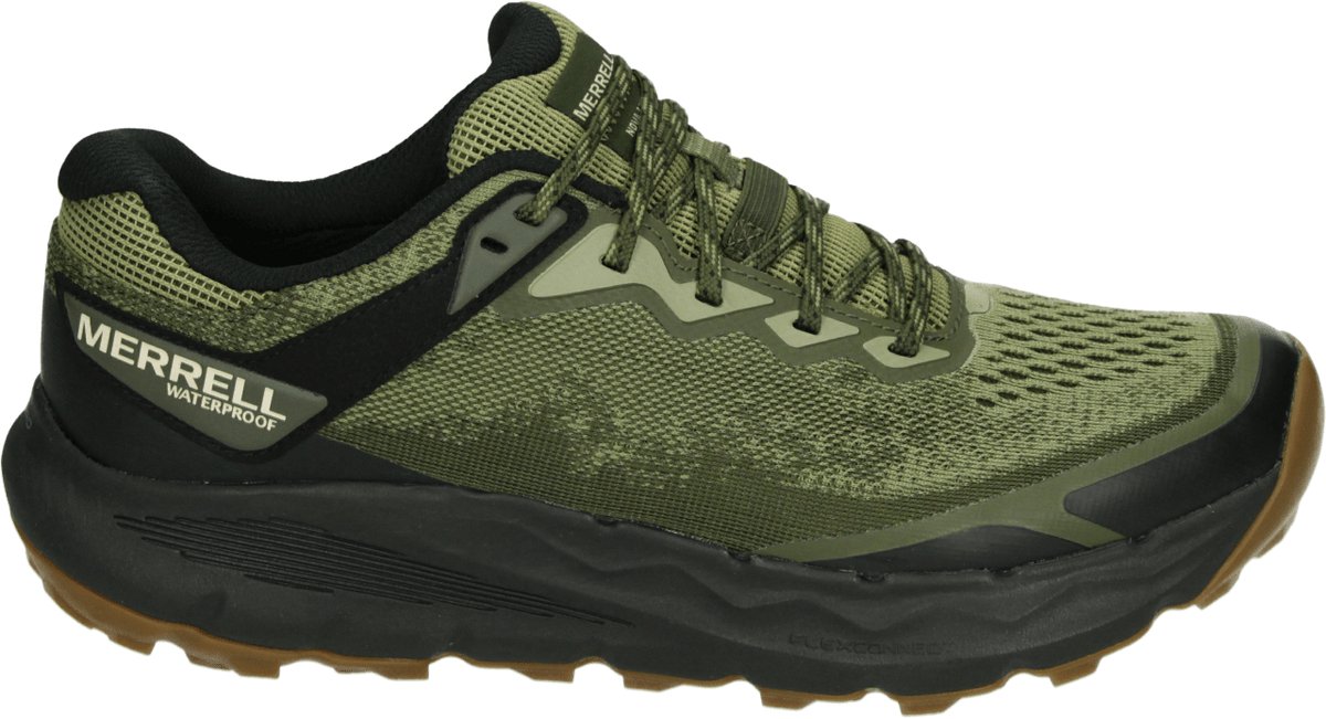 Merrell - J068397 NOVA 4 WP - Vrije tijdsschoenenHeren wandelschoenenWandelschoenen - Kleur: Groen - Maat: 42