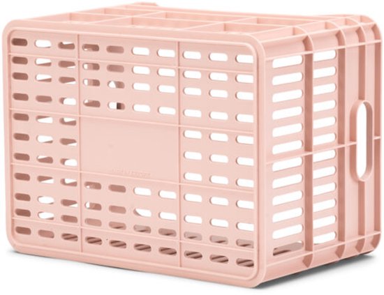 Urban Proof fietskrat 15L pastel pink Recycled 30x22x19cm van Urban Proof — afbeelding 3