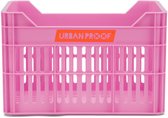 Urban Proof Junior fietskrat 15 Liter Gerecycled Kunststof Bright Pink