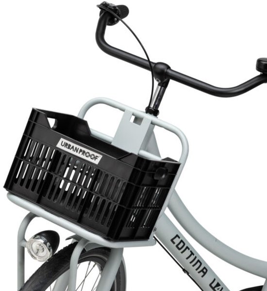 Urban Proof Junior fietskrat 15 Liter Gerecycled Kunststof Black van Urban Proof — afbeelding 2