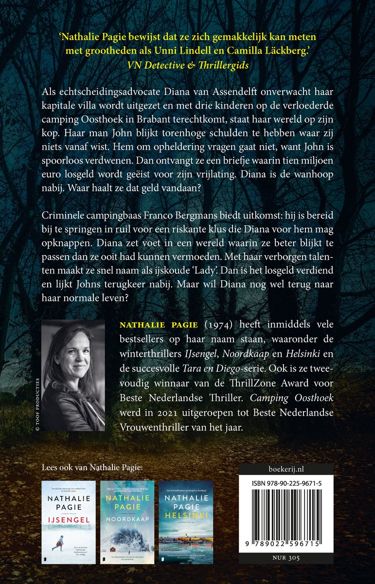 Camping Oosthoek - back cover