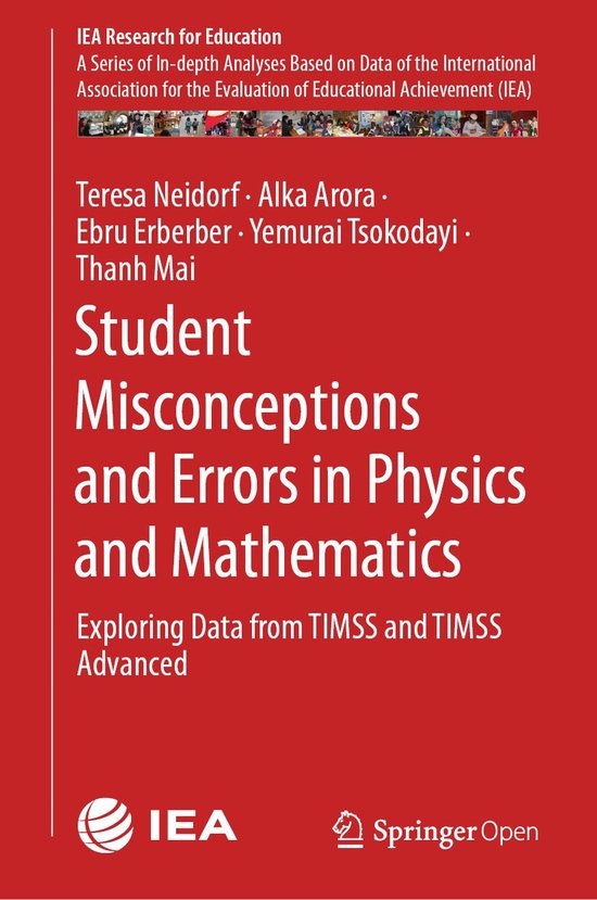 Student Misconceptions and Errors in Physics and Mathematics - cover