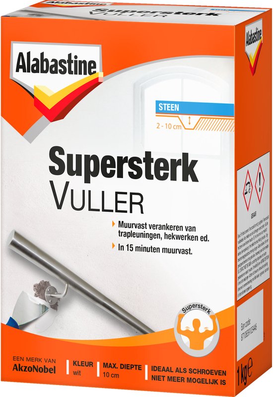 Alabastine supersterkvuller steen - 1 kg