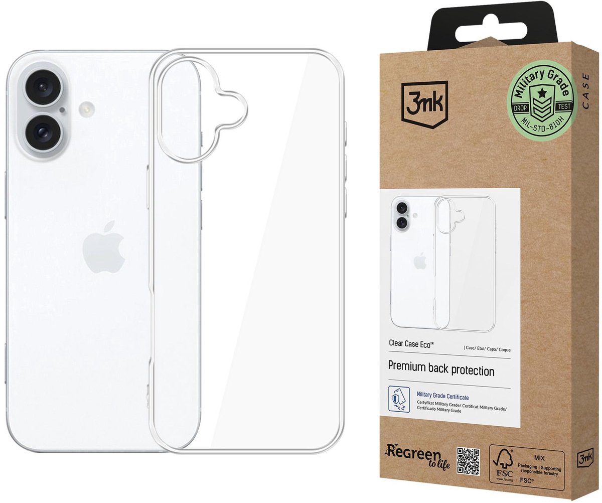 3Mk Clear Case Eco Grs Voor Apple Iphone 16 Plus Telefoonbescherming