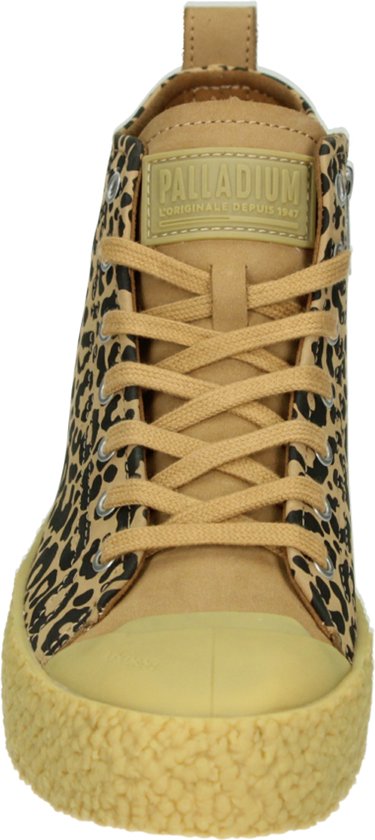 Palladium ACE RUGGED NBK LEO Z - Baskets montantes, bottes à lacets, chaussures à lacets femme, baskets femme, chaussures mi-hautes - Couleur : Marron - Pointure : 37