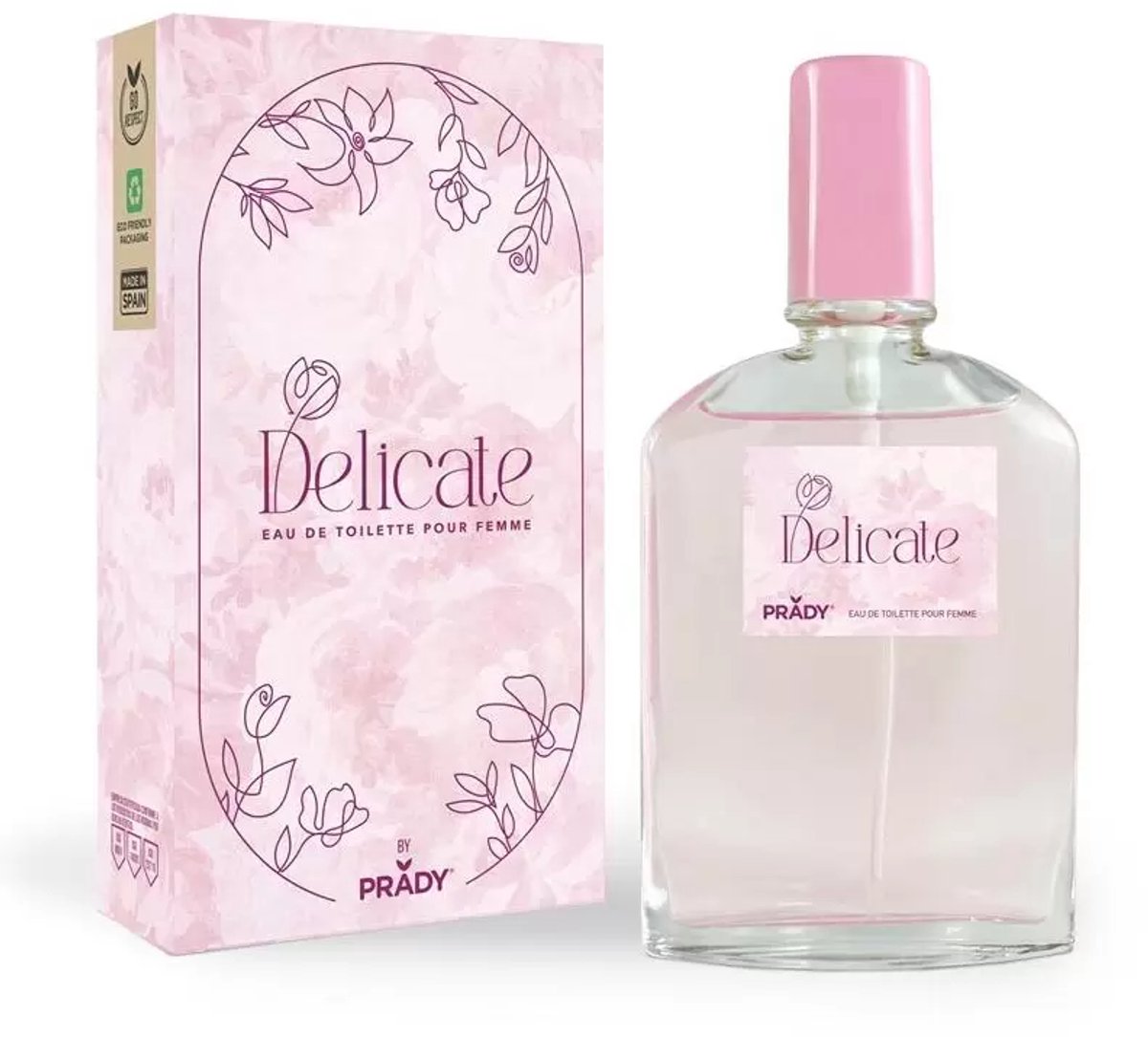 By Prady Delicate Eau de Toilette Pour Femme 90ML