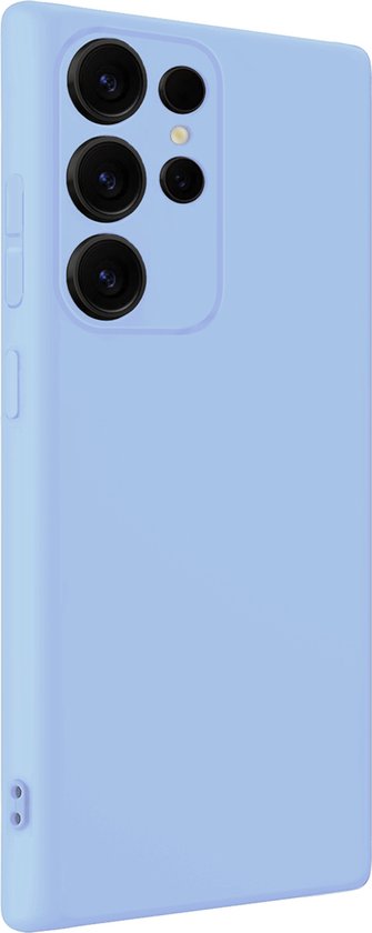 Coque pour Samsung S25 Ultra Case Siliconen Back Cover Case - Coque pour Samsung Galaxy S25 Ultra Case Cover Case - Bleu clair