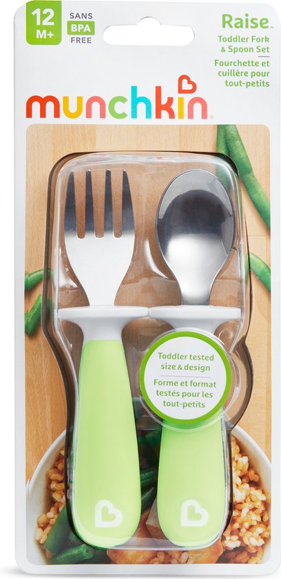 2 Sets Van 3-DELIG Buigbaar Kinderbestek - PAARS