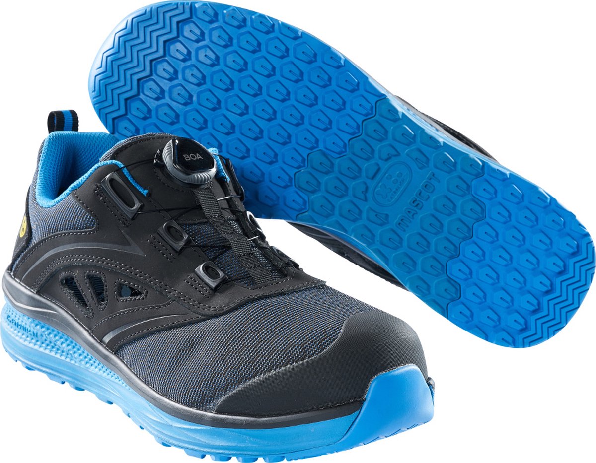 Mascot Footwear Carbon Veiligheidssandalen F0252-909 - Zwart/Korenblauw - 42