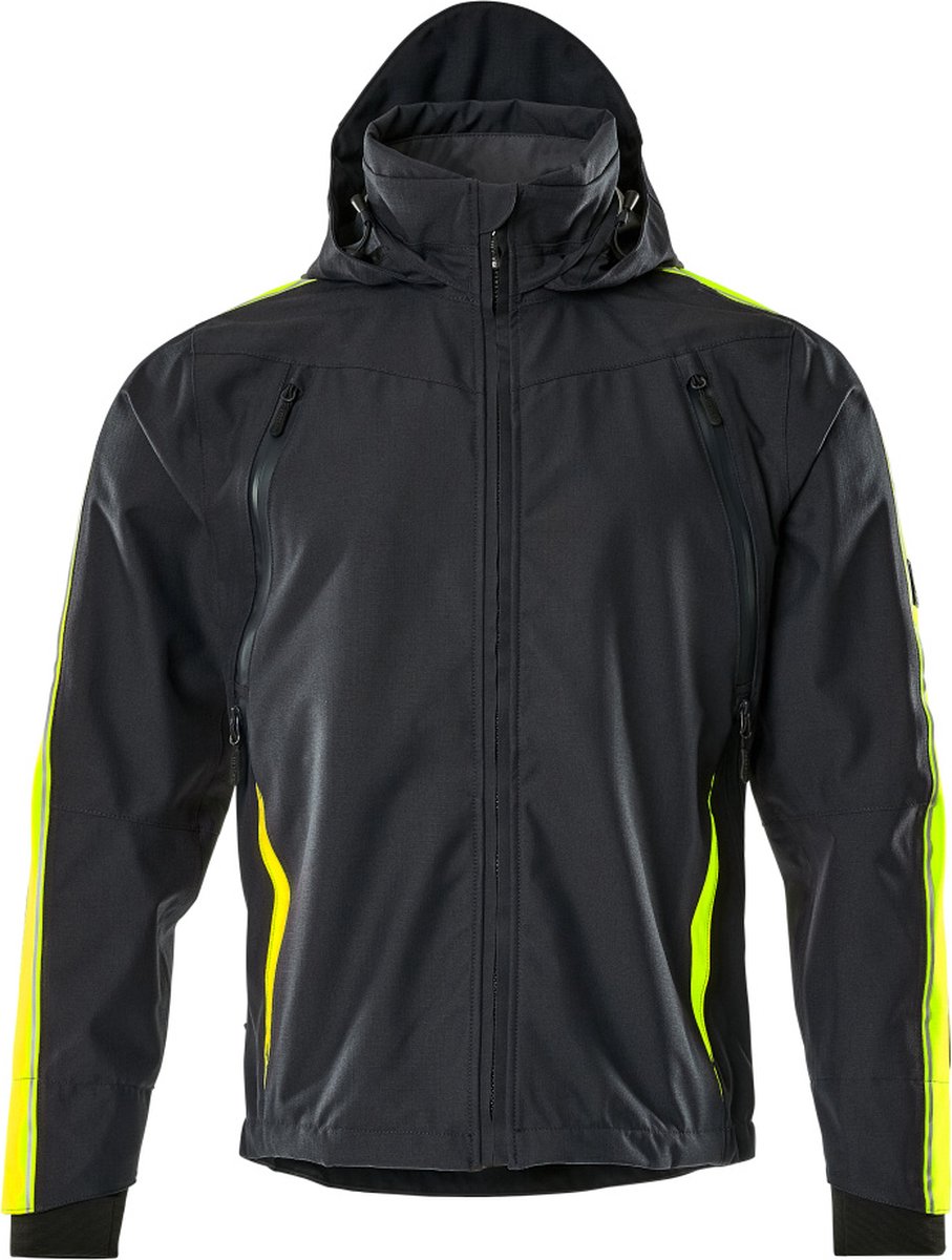 Mascot Hardwear Shell jas 15001-222 /hi-vis Zwart