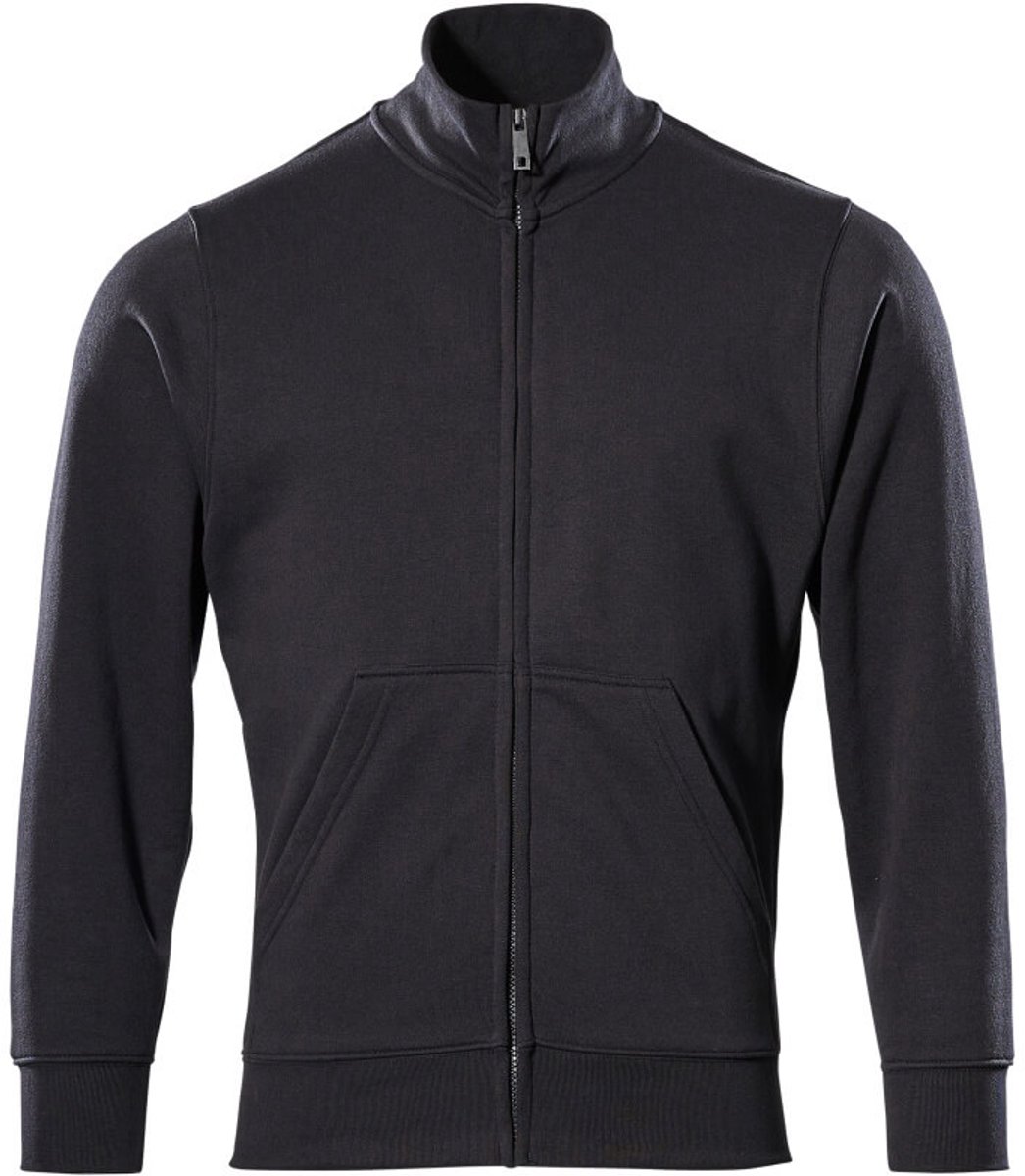 Mascot Crossover Sweatshirt met rits 51591-970 - Zwart - XS
