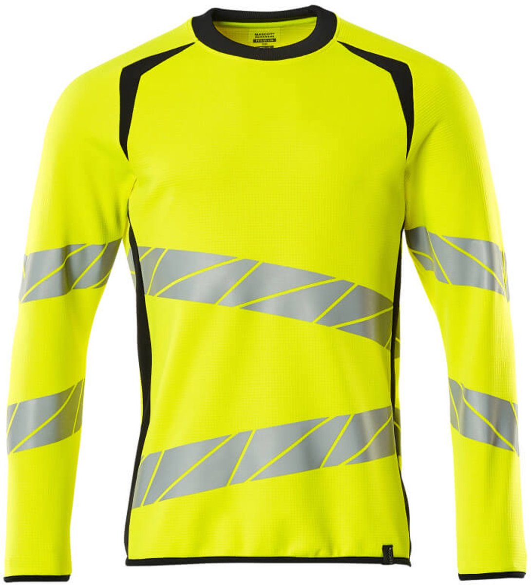 Mascot Accelerate Safe Sweatshirt 19084-781 - hi-vis geel/donkermarine - 3XL