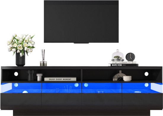 White wash tv meubel - Tv meubelen op maat gemaakt - Grenenhoeve